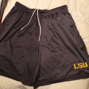 LSU athletic shorts
